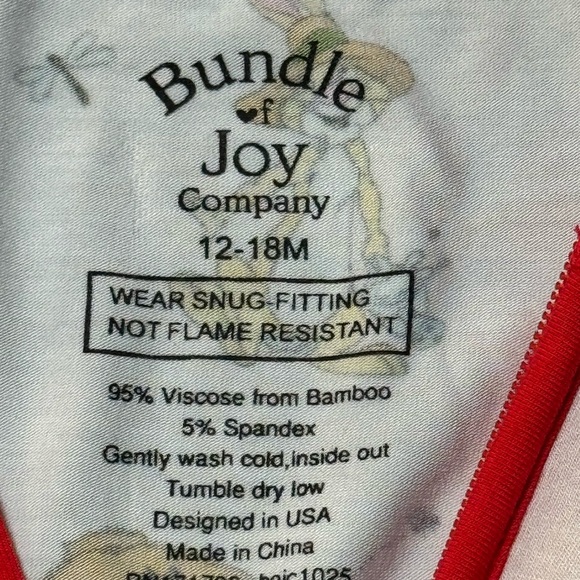 BOJC Bamboo Winnie-the-Pooh Footed Sleeper – New With Tags - Picture 4 of 4